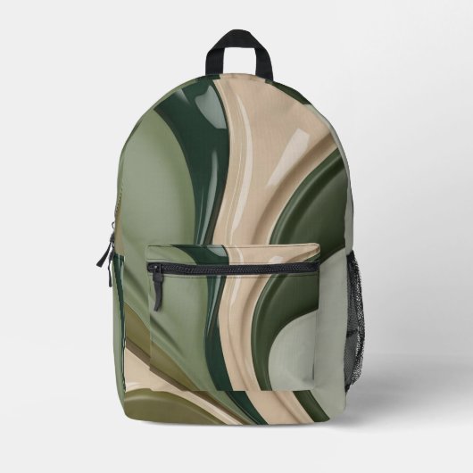 Rucksack in abstrakter Grafik (Vorderseite)