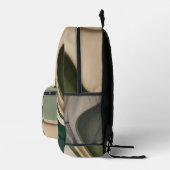 Rucksack in abstrakter Grafik (Rechts)