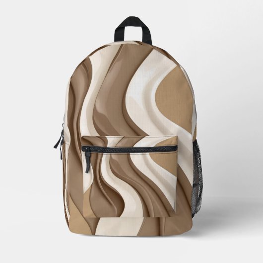 Rucksack in abstrakter Grafik (Vorderseite)