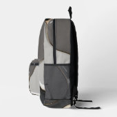 Rucksack in abstrakter Grafik (Rechts)