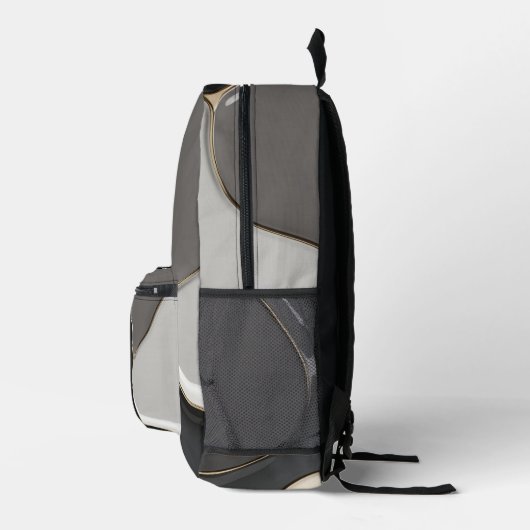 Rucksack in abstrakter Grafik (Rechts)