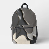 Rucksack in abstrakter Grafik (Vorderseite)