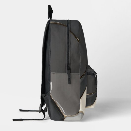 Rucksack in abstrakter Grafik (Links)