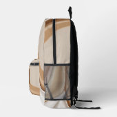 Rucksack in abstrakter Grafik (Rechts)