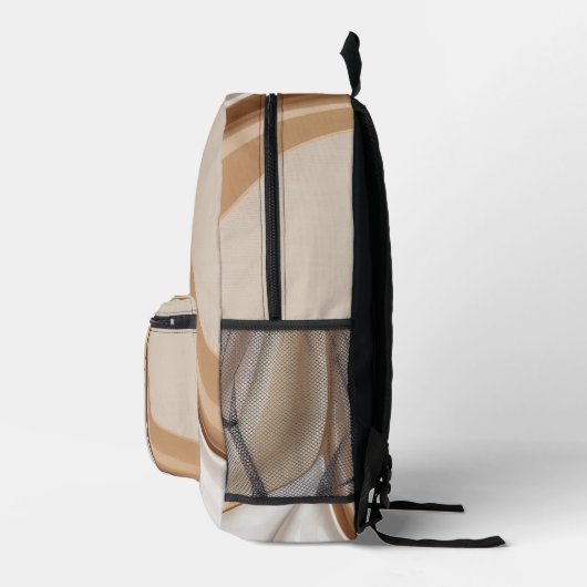 Rucksack in abstrakter Grafik (Rechts)