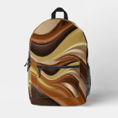 Rucksack in abstrakter Grafik (Vorderseite)