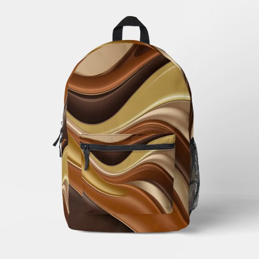 Rucksack in abstrakter Grafik (Vorderseite)