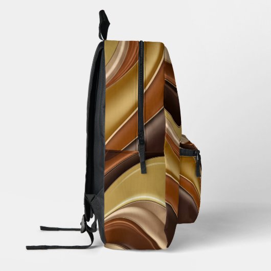 Rucksack in abstrakter Grafik (Links)