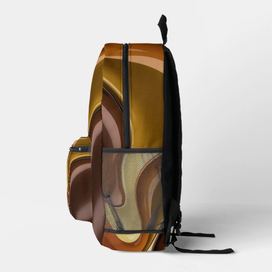 Rucksack in abstrakter Grafik (Rechts)