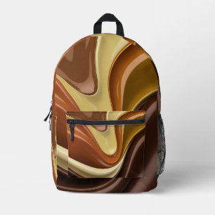 Rucksack in abstrakter Grafik