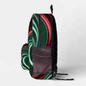 Rucksack in stilvollem abstraktem Grafikdesign (Rechts)