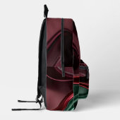 Rucksack in stilvollem abstraktem Grafikdesign (Links)