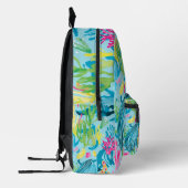 Rucksack in stylischer Grafik (Links)