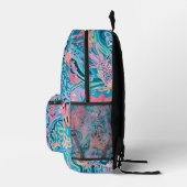 Rucksack in stylischer Grafik (Rechts)