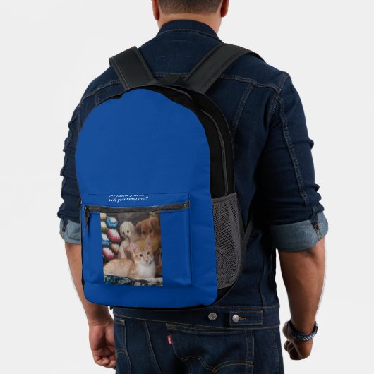 Rucksack-Kind zurück zur Schule , zum Sport und zu Bedruckter Rucksack (Insitu (Modell))