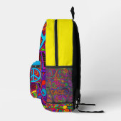 Rucksack, Liebe und Harmonie Bedruckter Rucksack (Rechts)