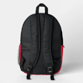 Rucksack mit Blasenmuster (Rückseite)