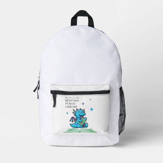 Rucksack mit Cam dem Drachen (Vorderseite)