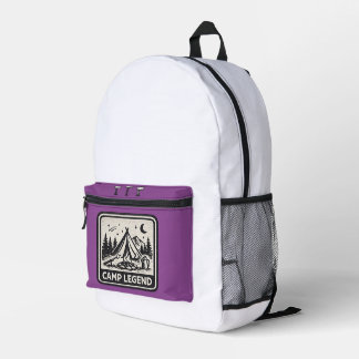 Rucksack mit Grafik Camp Legend
