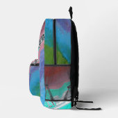 Rucksack mit grüner Gitarre (Rechts)