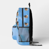 Rucksack mit individuellem Babyfoto und Monogramm (Rechts)