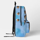 Rucksack mit individuellem Babyfoto und Monogramm (Links)