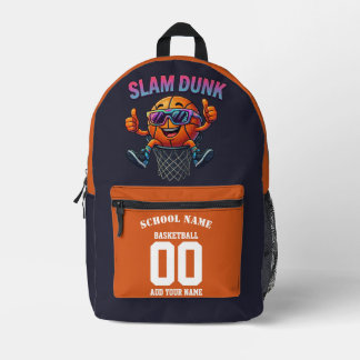 Rucksack mit individuellem Namen für Basketball -