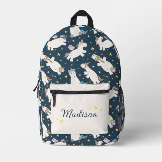 Rucksack mit niedlichen Regenbogenfarben (Vorderseite)