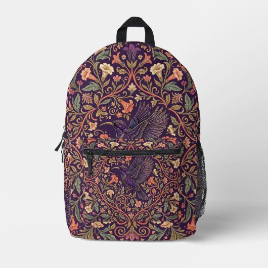 Rucksack mit Purpursonnenvogel (Vorderseite)