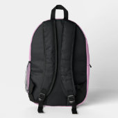Rucksack mit rosa Cupcakes (Rückseite)