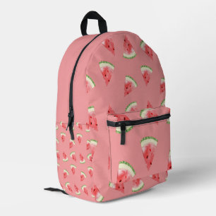 Rucksack mit rosa Wassermelonenscheiben-Muster
