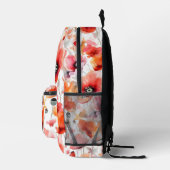 Rucksack mit rotem Mohnfeld (Rechts)