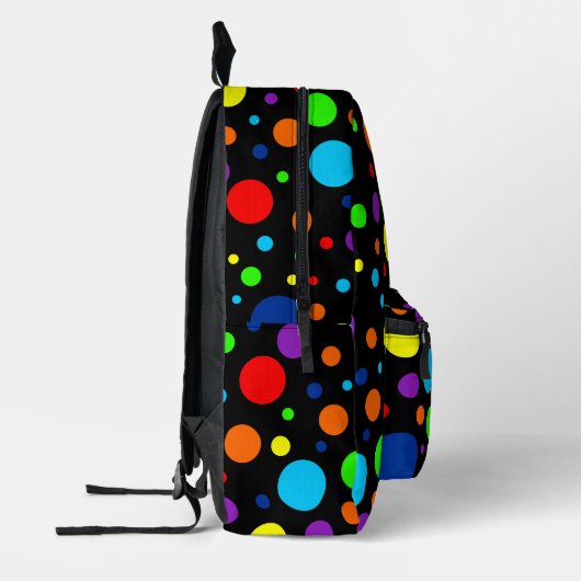 Rucksack mit schwarzem Regenbogen (Links)