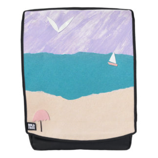 Rucksack mit Strand- und Ocean-Design