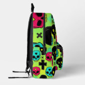 Rucksack mit Totenkopf-Muster (Links)