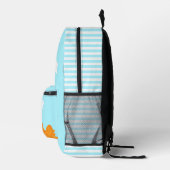 Rucksack mit überdrucktem Snack (Rechts)