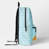 Rucksack mit überdrucktem Snack (Links)