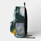 Rucksack mit Van Goughs Weizenfeld mit Zypressen (Rechts)