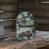 Rucksack mit Wild Boar und Camouflage