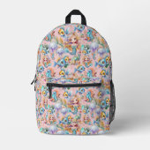 Rucksack rosa Meerjungfrau (Vorderseite)