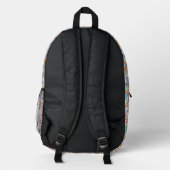 Rucksack rosa Meerjungfrau (Rückseite)