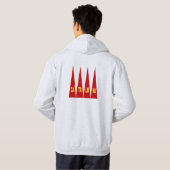 Rucksack-Rucksack DESIGN CATALUNA Hoodie (Schwarz voll)