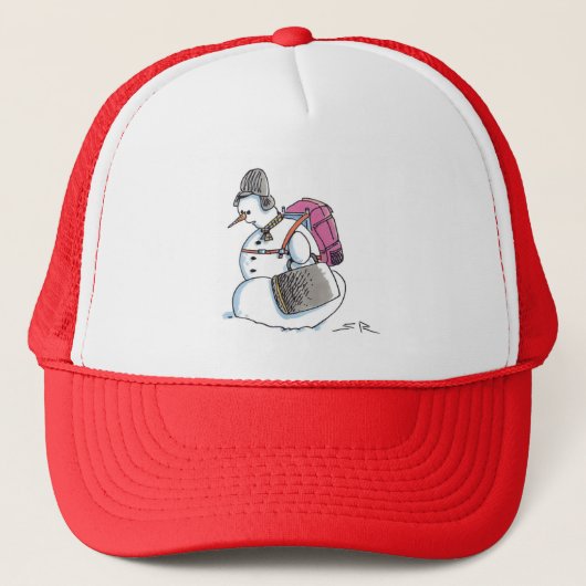 Rucksack Snowman LKW-Hut Truckerkappe (Vorderseite)