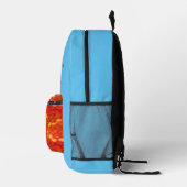 Rucksack - Spielzeugvögel auf Sonnenblumen (Rechts)