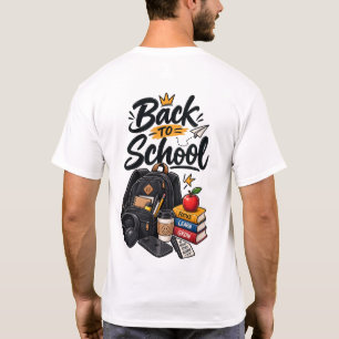Rucksack-Splash zum Schulbeginn T-Shirt