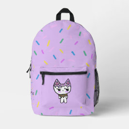 Rucksack - Sprinkles Kitty Clawally Sweet Print