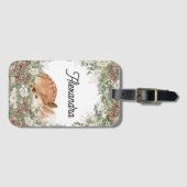 Rucksack-Tag für den Holzhackenbaum Gepäckanhänger (Vorderseite (Horizontal))