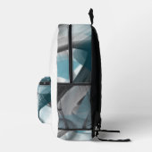 Rucksack Trend Abstrakter blauer Ozean (Rechts)