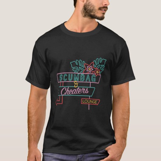 Rucksack- und Cheatlounge T-Shirt (Vorderseite)