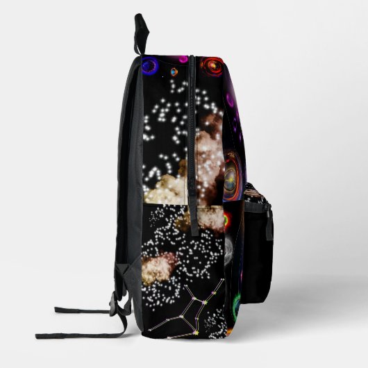 Rucksack Virgo Horoskop, schwarz (Links)